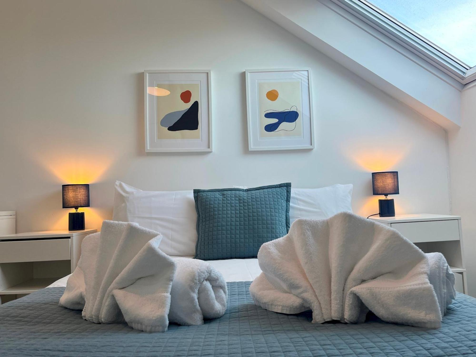 Stunning Penthouse In Penzance "Amazing Sea Views" Apartment Luaran gambar