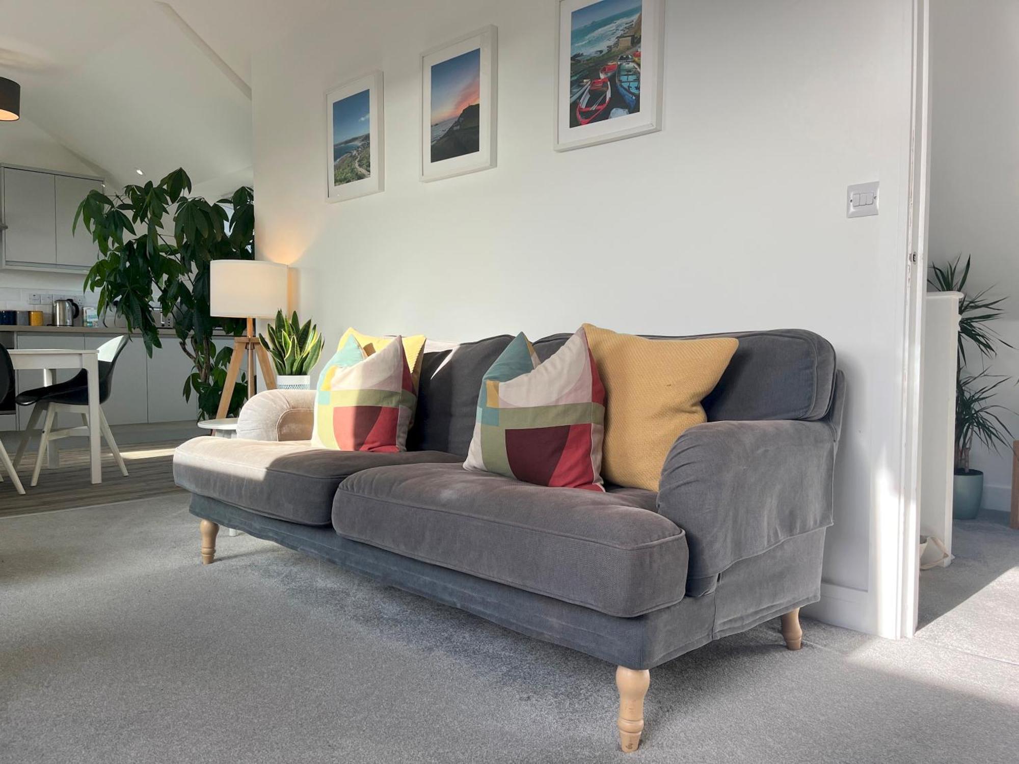 Stunning Penthouse In Penzance "Amazing Sea Views" Apartment Luaran gambar