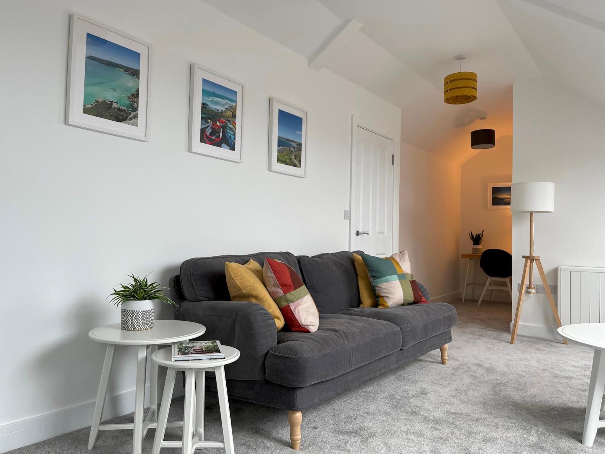 Stunning Penthouse In Penzance "Amazing Sea Views" Apartment Luaran gambar
